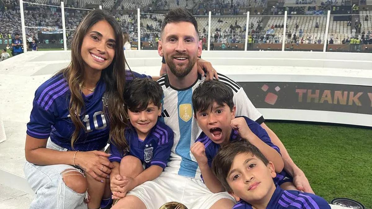 Meet the Messi family who celebrated the FIFA World Cup win with